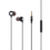 Budi Hands free Earphone - 3.5mm hands free earphone remote and mic phone-metal shell - EP26B