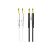 BUDI AUX CABLE 1.2M BENDING RESISTANT DESIGN GOLD PLATED CONNECTER - DC150AUX12B
