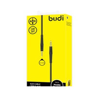 BUDI AUX CABLE 1.2M BENDING RESISTANT DESIGN GOLD PLATED CONNECTER - DC150AUX12B