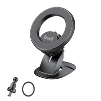 Budi Universal Magnetic Car Holder - Strong Magnets car holder Suitable for Dashboard and air vent - CM573
