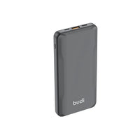 BUDI 10000MAH PD20W+QC3.0 QUICK CHARGE POWER BANK- PB802QB