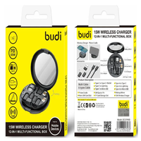 Budi 15w Wireless Charger 12-in-1 Multifunctional Box - DC519WB