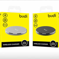 BUDI 15W WIRELESS CHARGER USB C Port INPUT WL3100B
