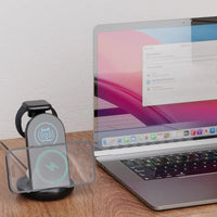 BUDI SMART PHONE 15W FAST CHARGE 3 IN 1 WIRELESS CHARGING STATION WL4700