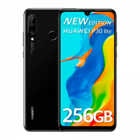 Refurbished Huawei P30 Lite 128GB in Black, Unlocked